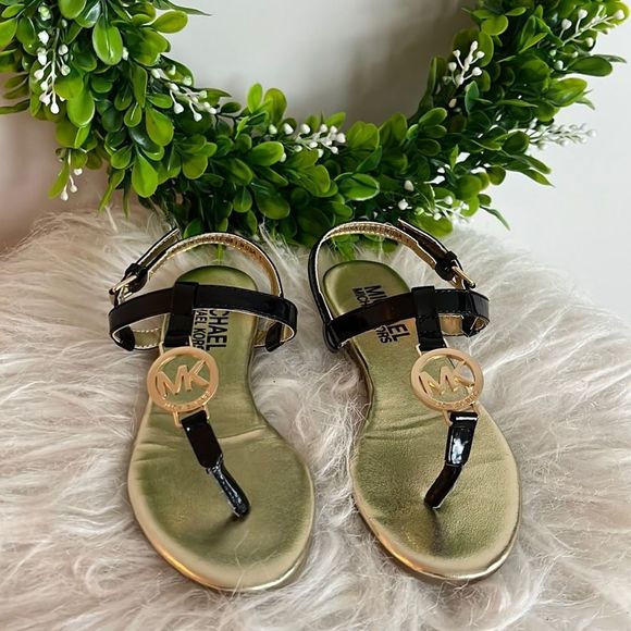 MICHAEL Michael Kors Shoes New Girls Michael Kors Black And Gold